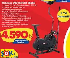 FOX FİTNESS ORBİTRAC 300 BİSİKLET ELİPTİK